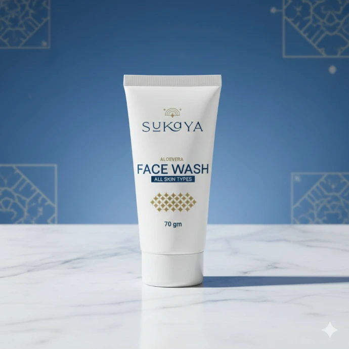 Sukaya Aloe Vera Face Wash for acne control