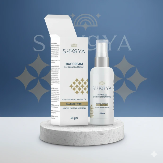 Sukaya Day Cream for daily moisturizing and skin brightness