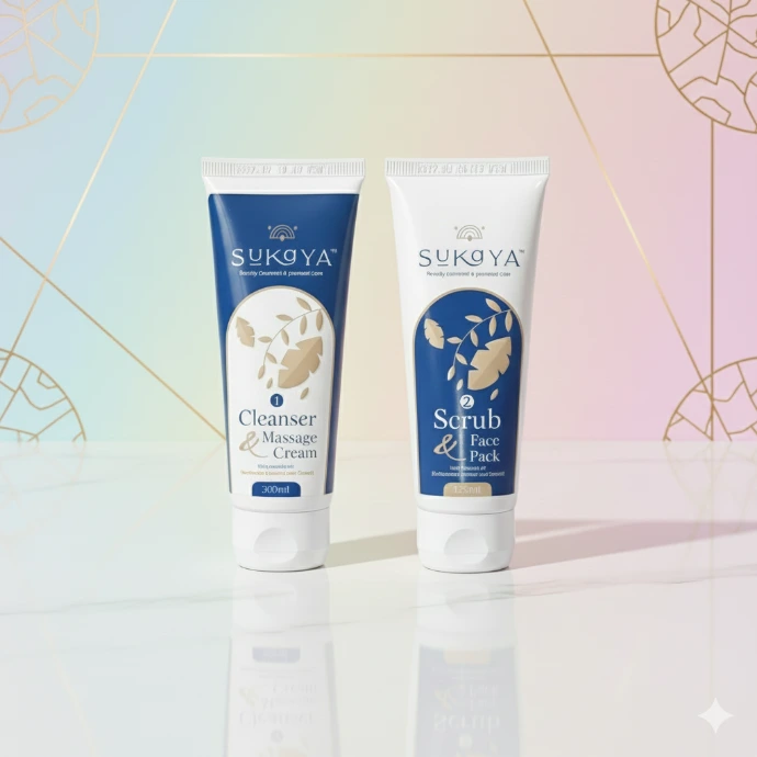 Sukaya Clean-Up Kit for salon-like facial care at home