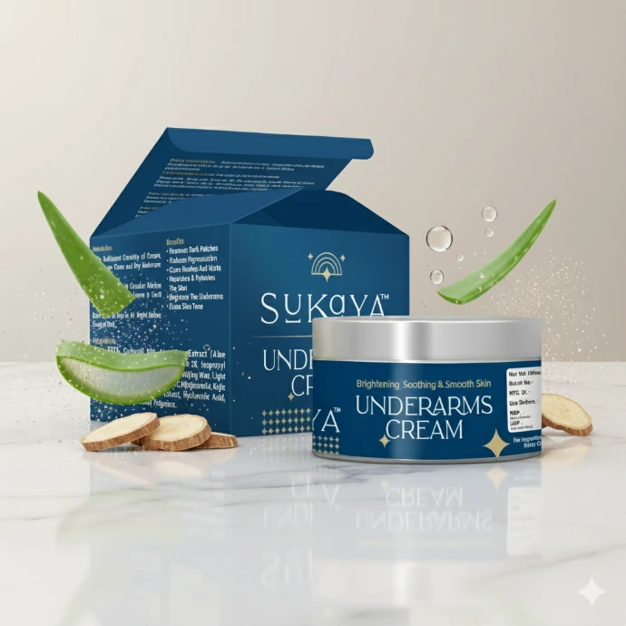 Sukaya Underarms Cream for dark underarms care
